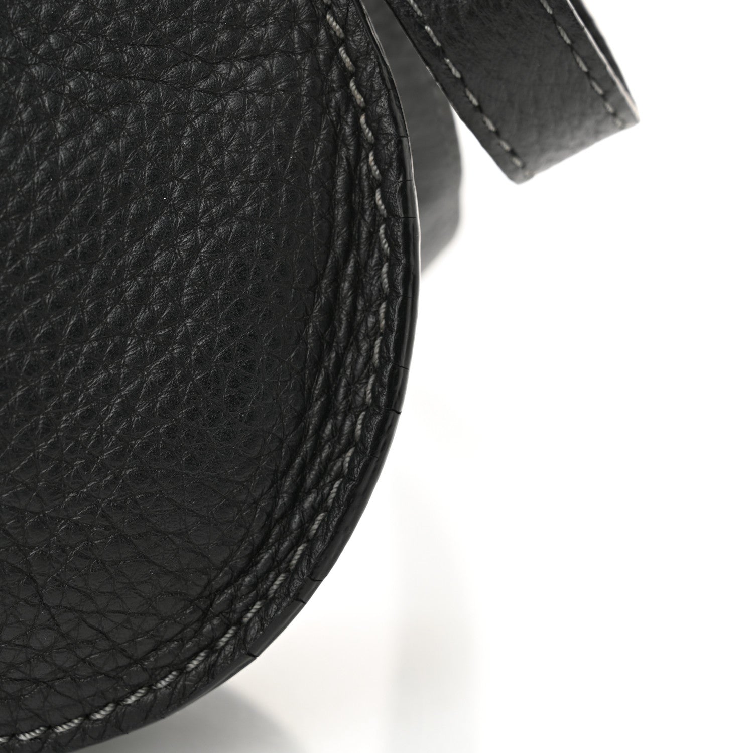 Chloe Calfskin Small Marcie Saddle Bag Black 13 of 13