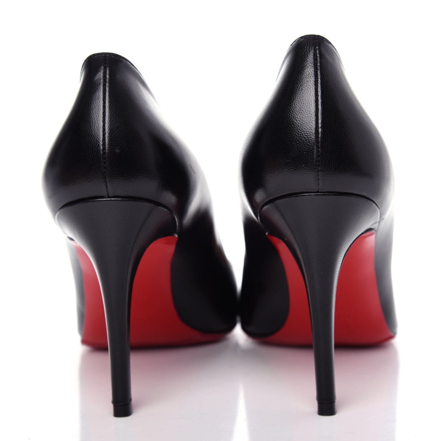 Shiny Nappa Pigalle 85 Pumps 40.5 Black