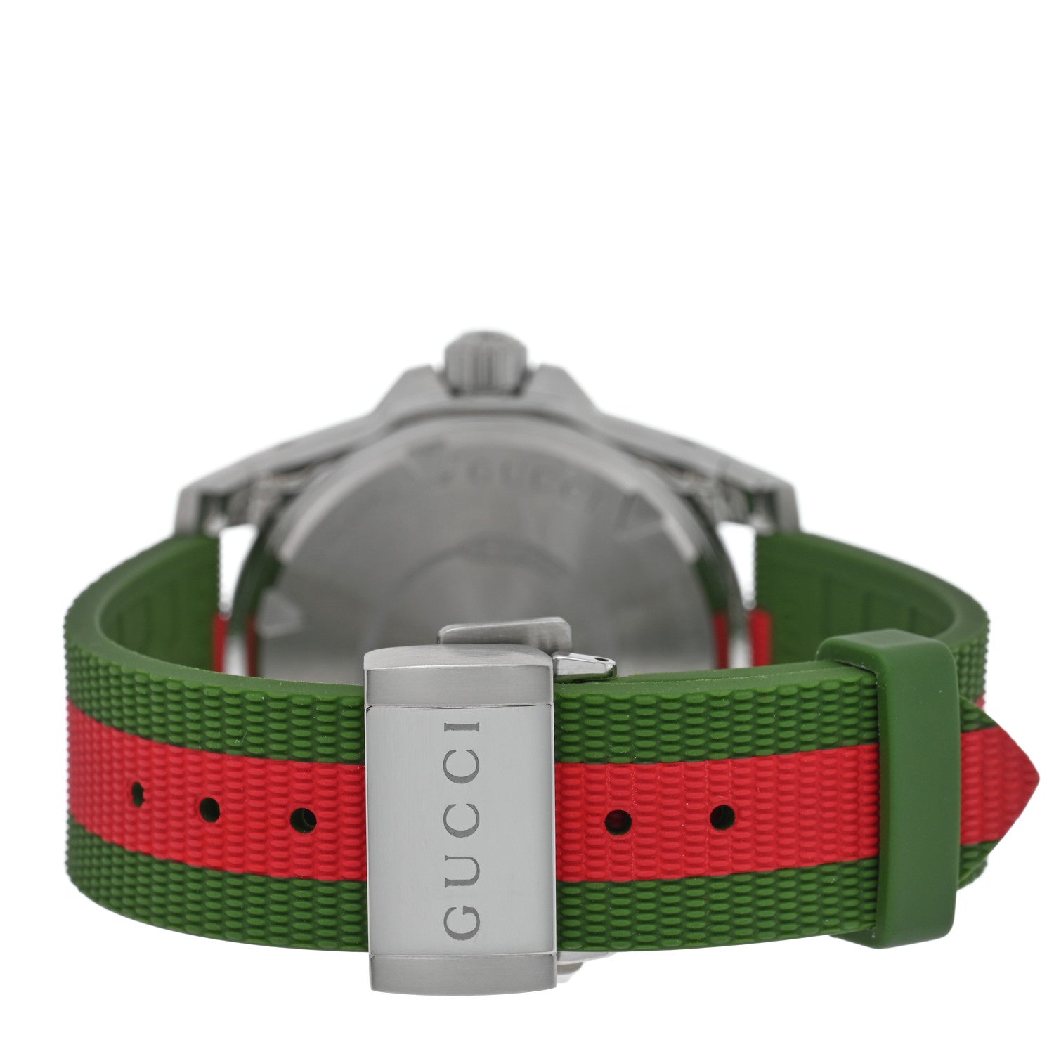 Gucci Stainless Steel Rubber 40mm Dive Automatic Watch Black 3 of 4