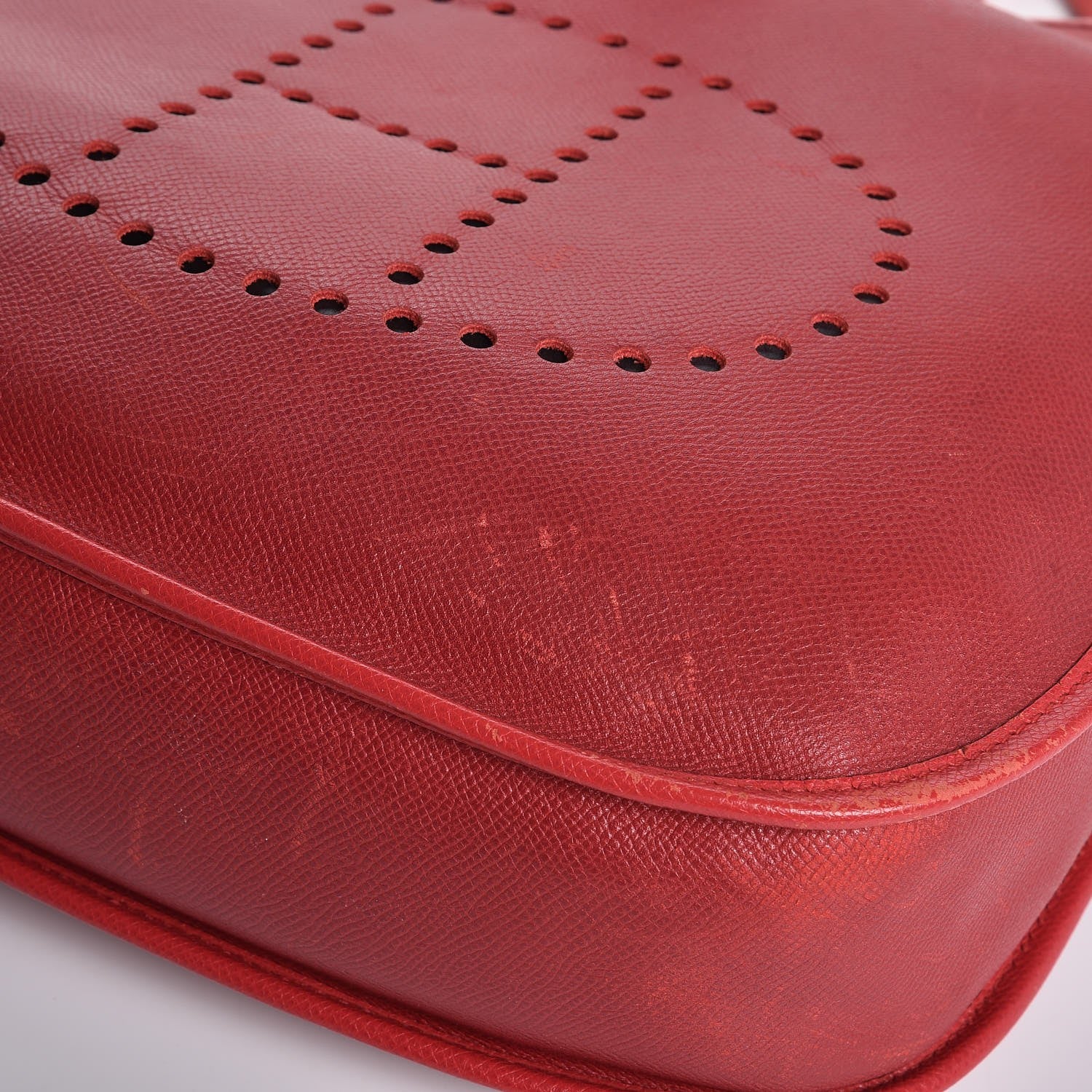Hermes Courchevel Evelyne GM Rouge Vif 11 of 13