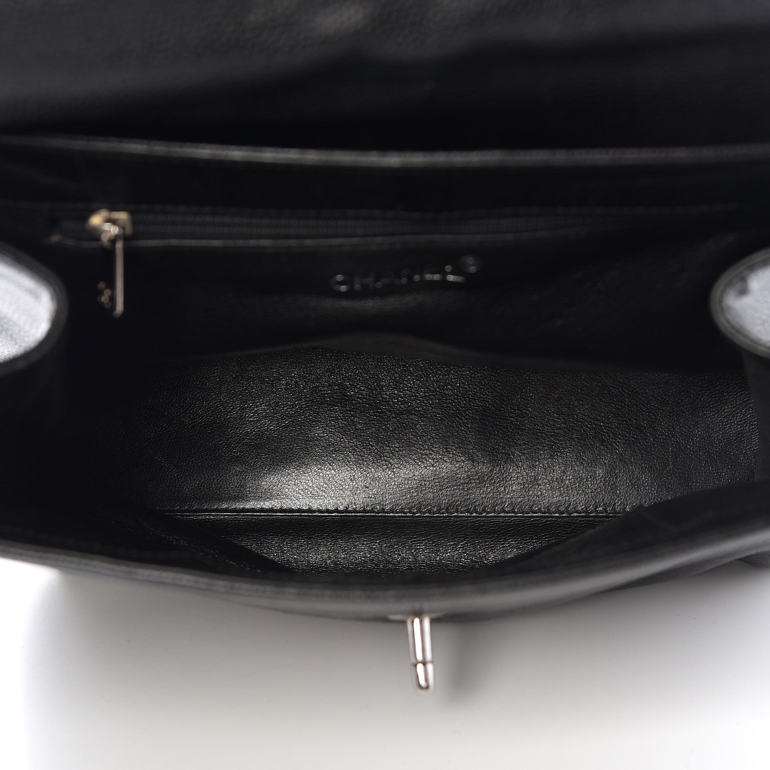 Chanel Caviar Flap Shoulder Bag Black 5 of 17