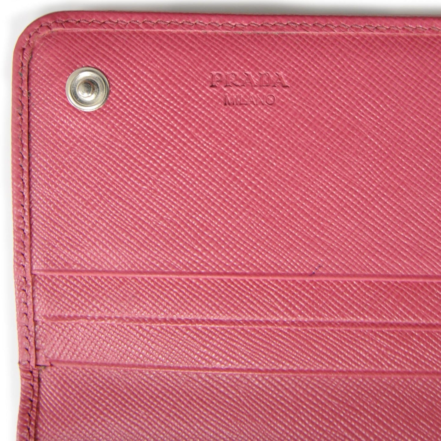 Saffiano Striped Continental Wallet