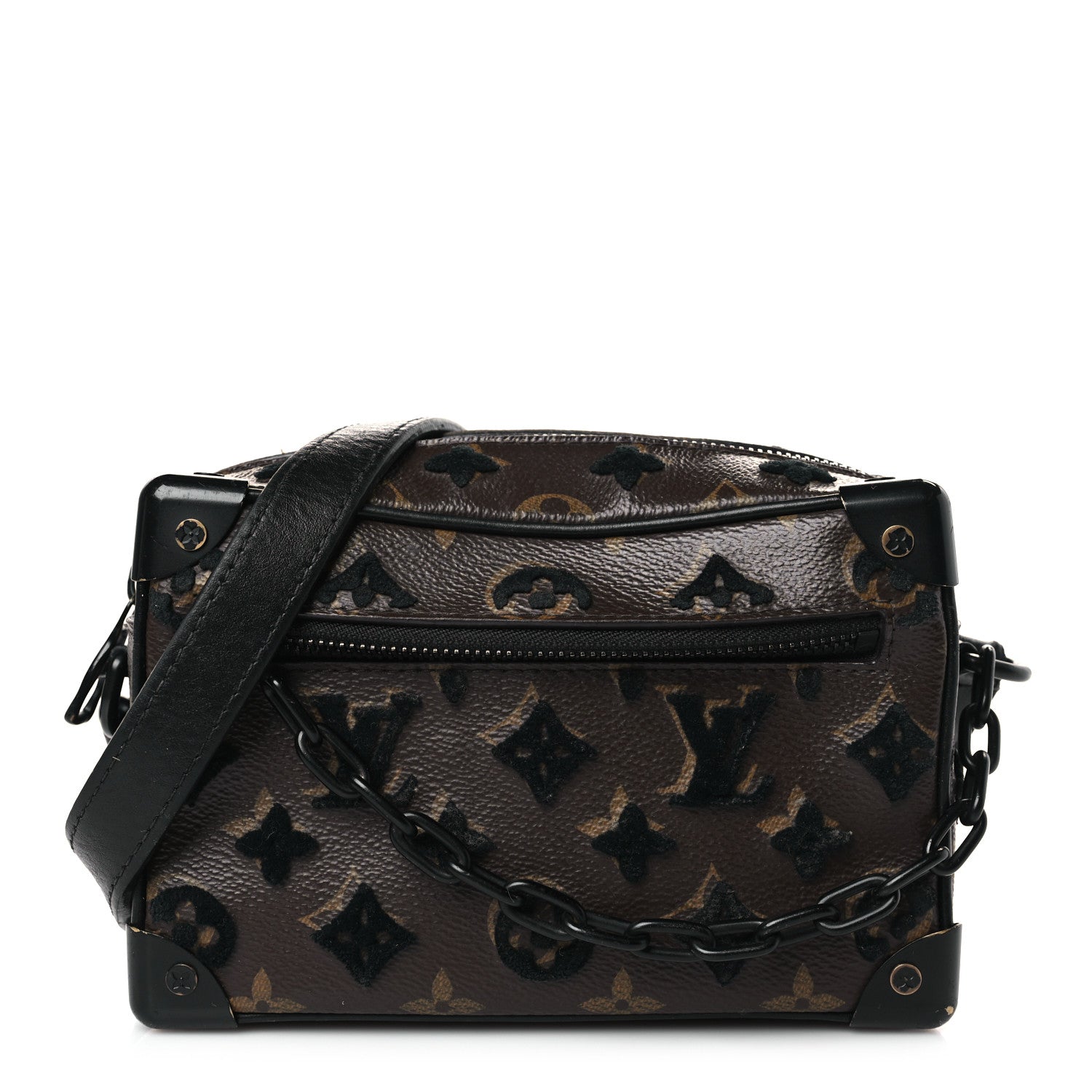 Louis Vuitton Monogram Tuffetage Mini Soft Trunk 1 of 9
