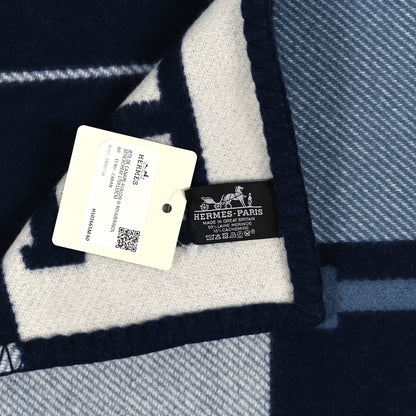 Hermes Wool Cashmere Avalon III Blanket Caban Ecru 3 of 3