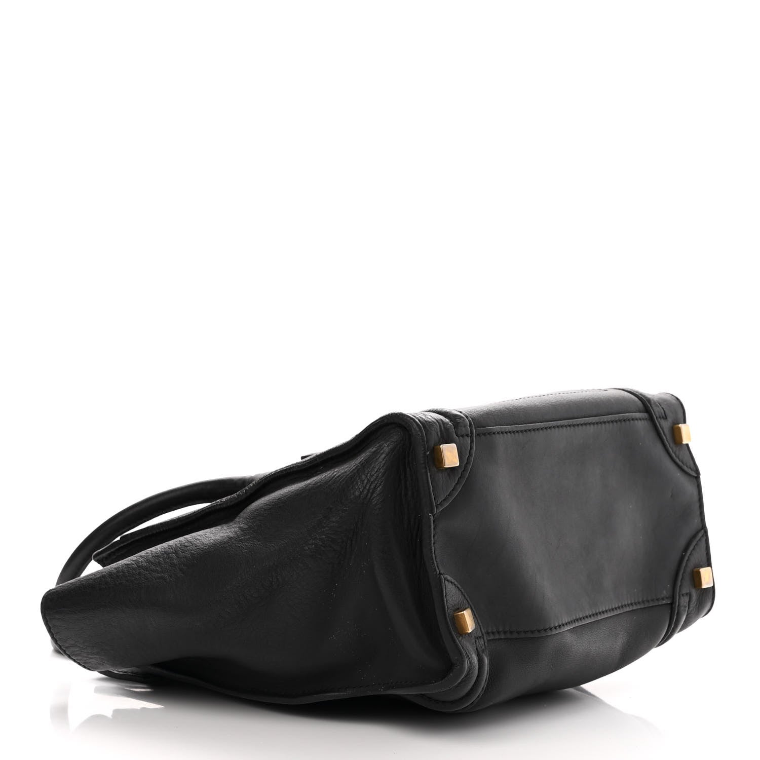 Celine Smooth Calfskin Micro Luggage Black 4 of 17