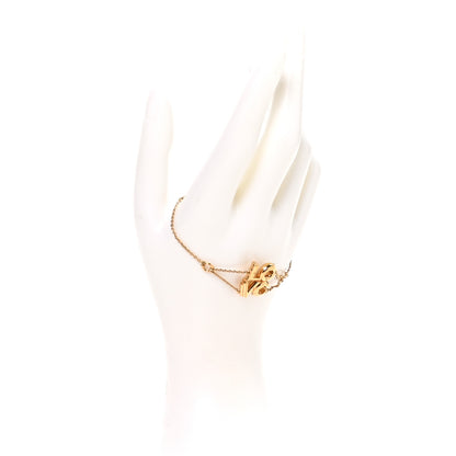 Louis Vuitton Brass LV & Me Love Bracelet Gold 2 of 5