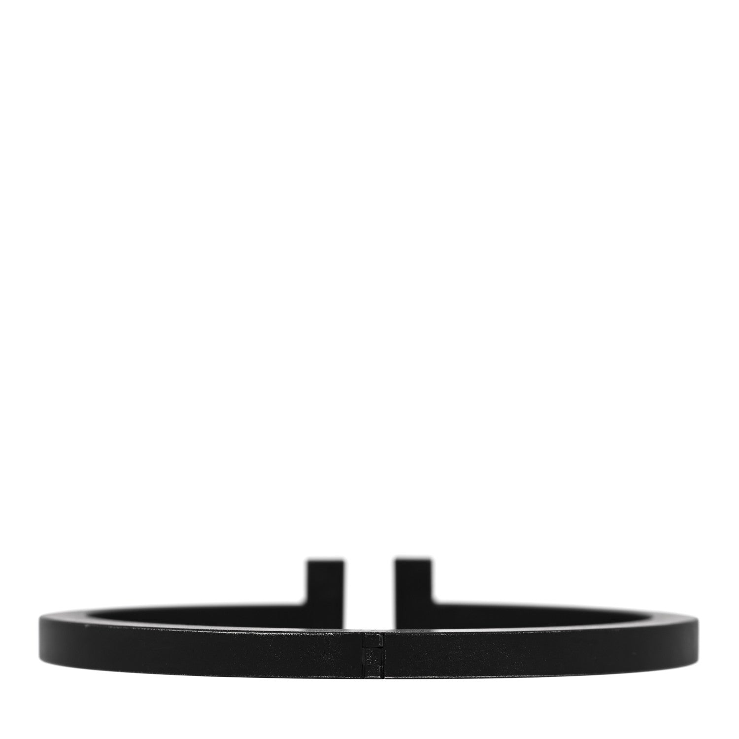 Tiffany Black-Coated Stainless Steel T Square Bracelet 2 of 3