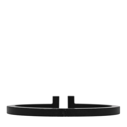 Tiffany Black-Coated Stainless Steel T Square Bracelet 2 of 3
