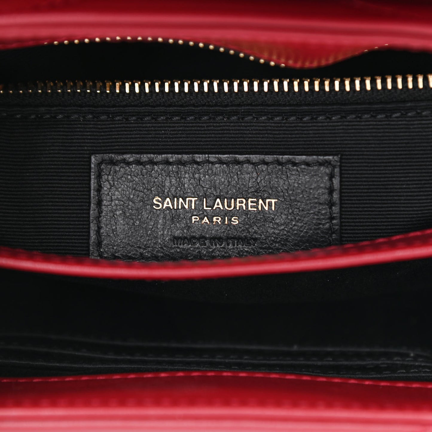 Calfskin Y Quilted Monogram Toy Loulou Crossbody Bag Opyum Red