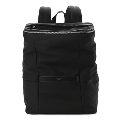 Saint Laurent Canvas Calfskin Sid Backpack Black 1 of 13