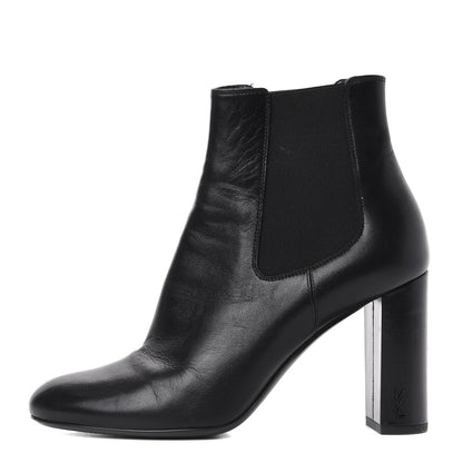Saint Laurent Nappa Babies Chelsea 90 Ankle Boot 38 Black 1 of 10