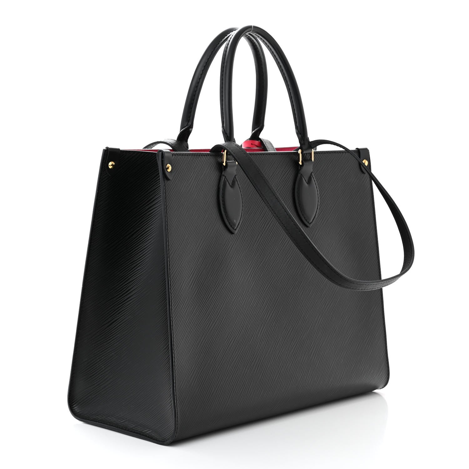 Louis Vuitton Epi Onthego MM Black 3 of 10