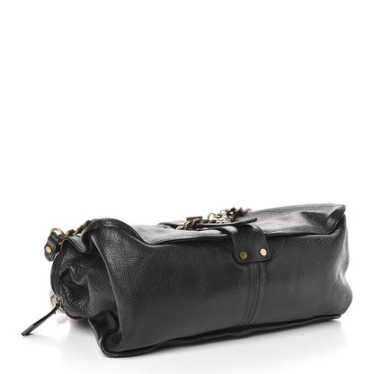 Burberry Grainy Calfskin Creighton Satchel Black 4 of 10