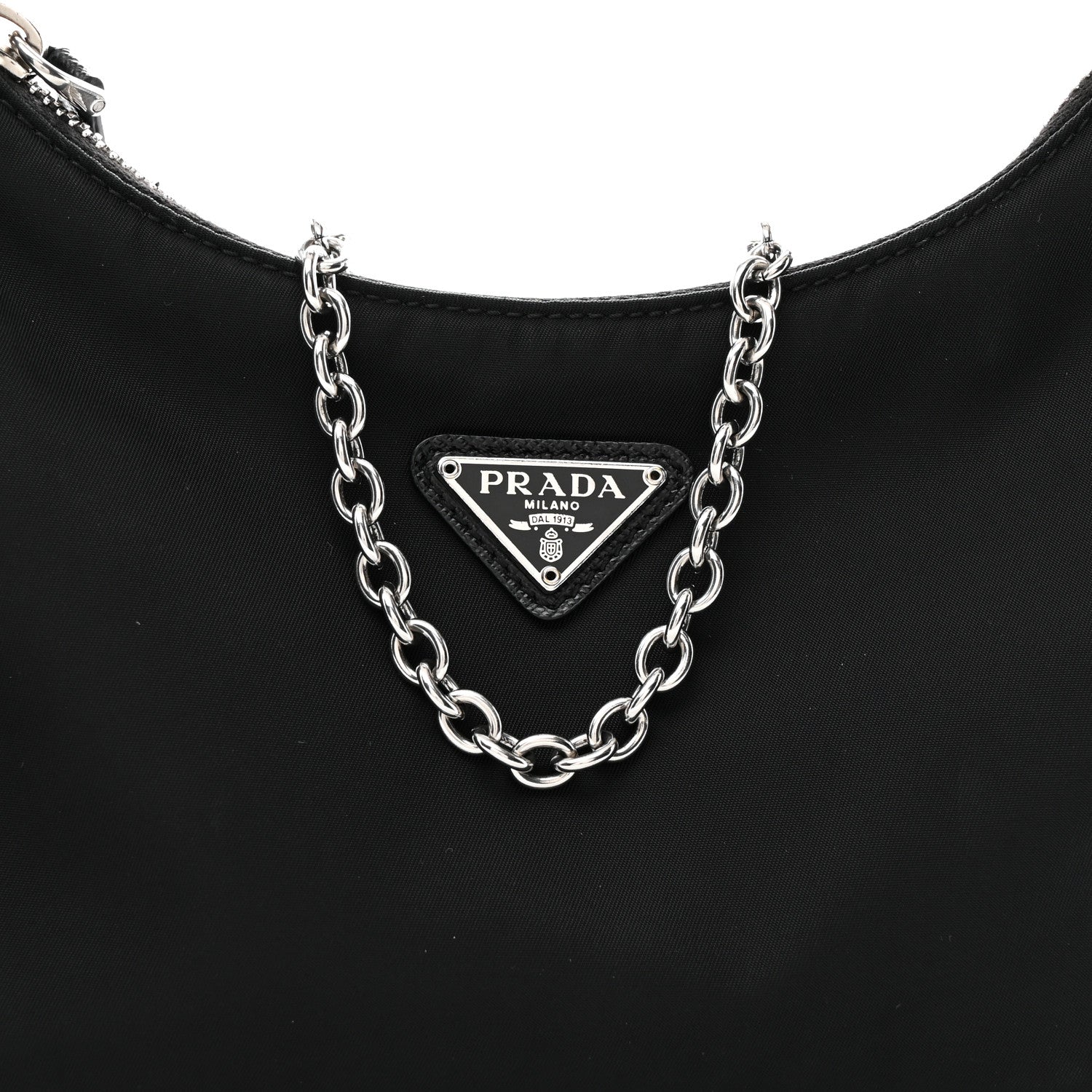 Prada Re-Nylon Saffiano Re-Edition 2005 Shoulder Bag Black 9 of 13