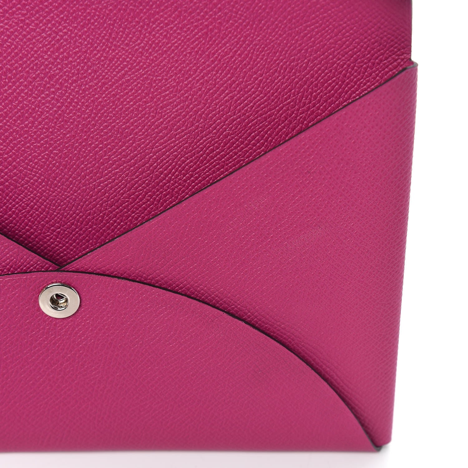 Hermes Epsom Calvi Pouch Rose Poupre Bleu Electrique 11 of 12