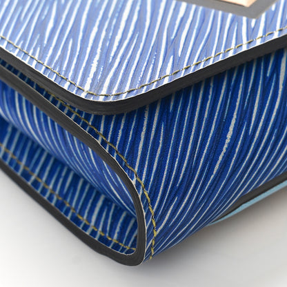 Louis Vuitton Epi Azteque Twist Chain Wallet Denim Light 6 of 8