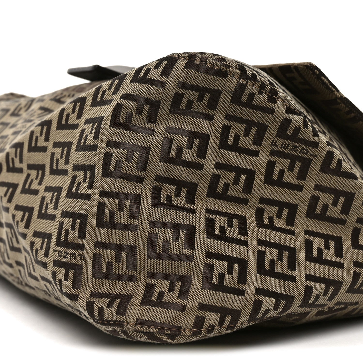 FENDIバッグ Fendi Zucchino Vitello Mama Baguette Testa di Moro Beige 1880059