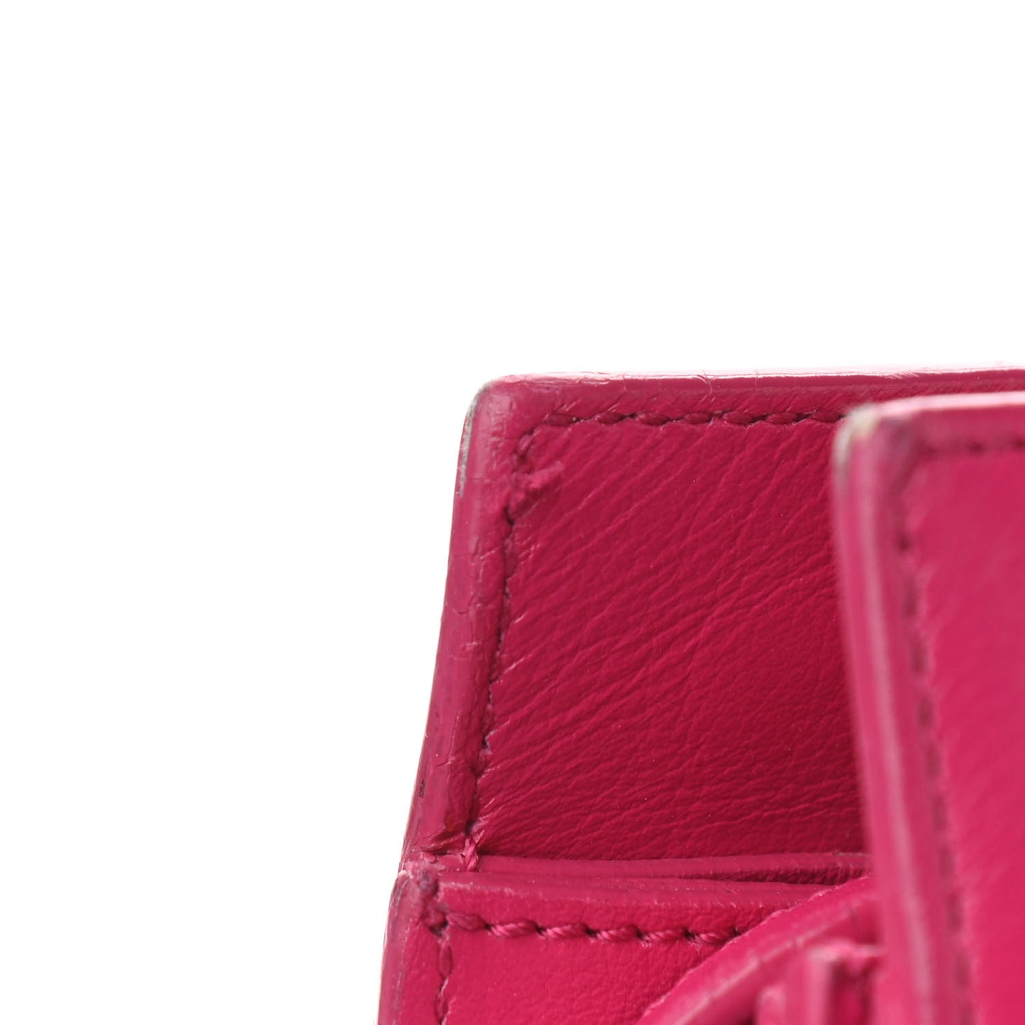 Calfskin Small Sac De Jour Lipstick Fuchsia