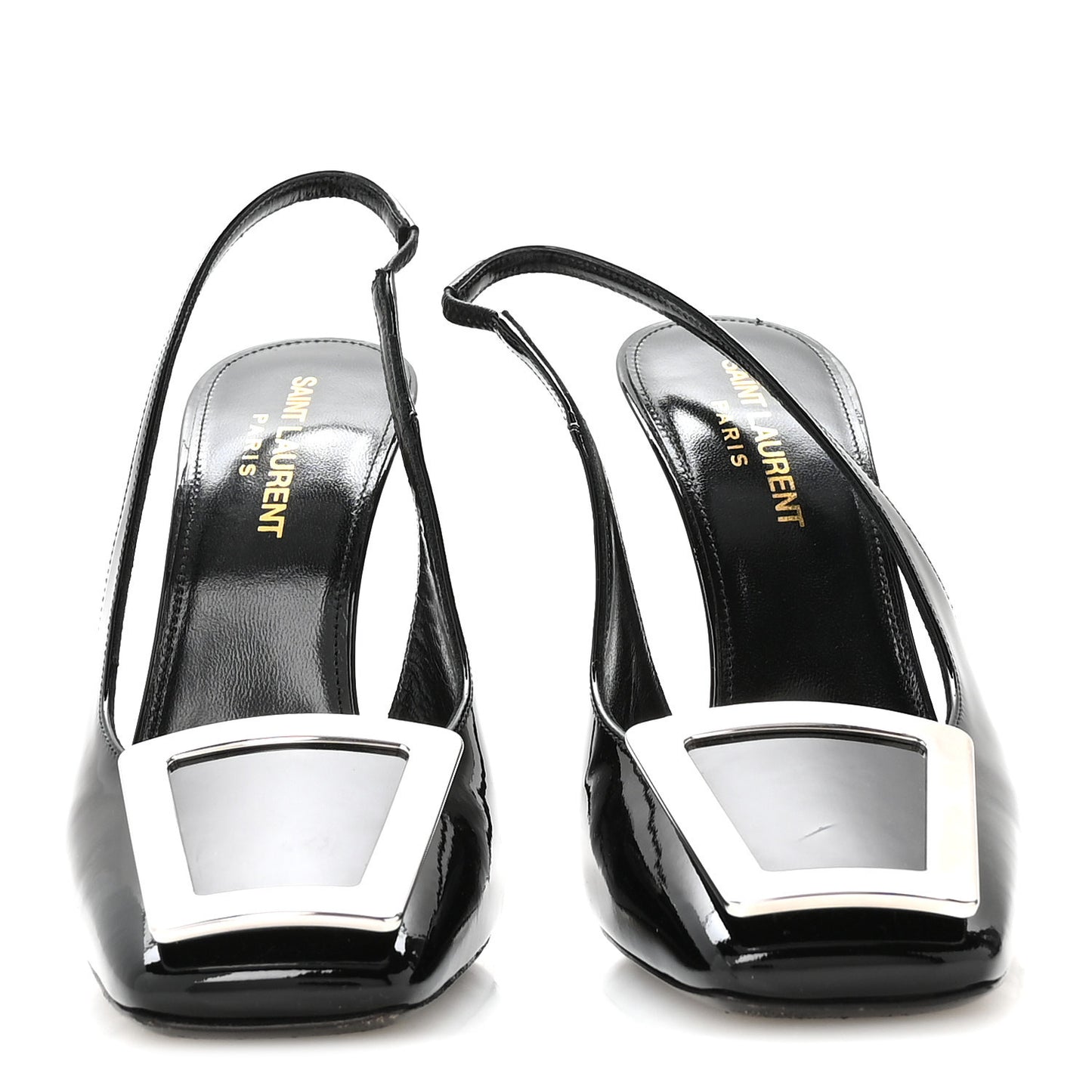 Patent Maxine 115mm Slingback Pumps 37.5 Black