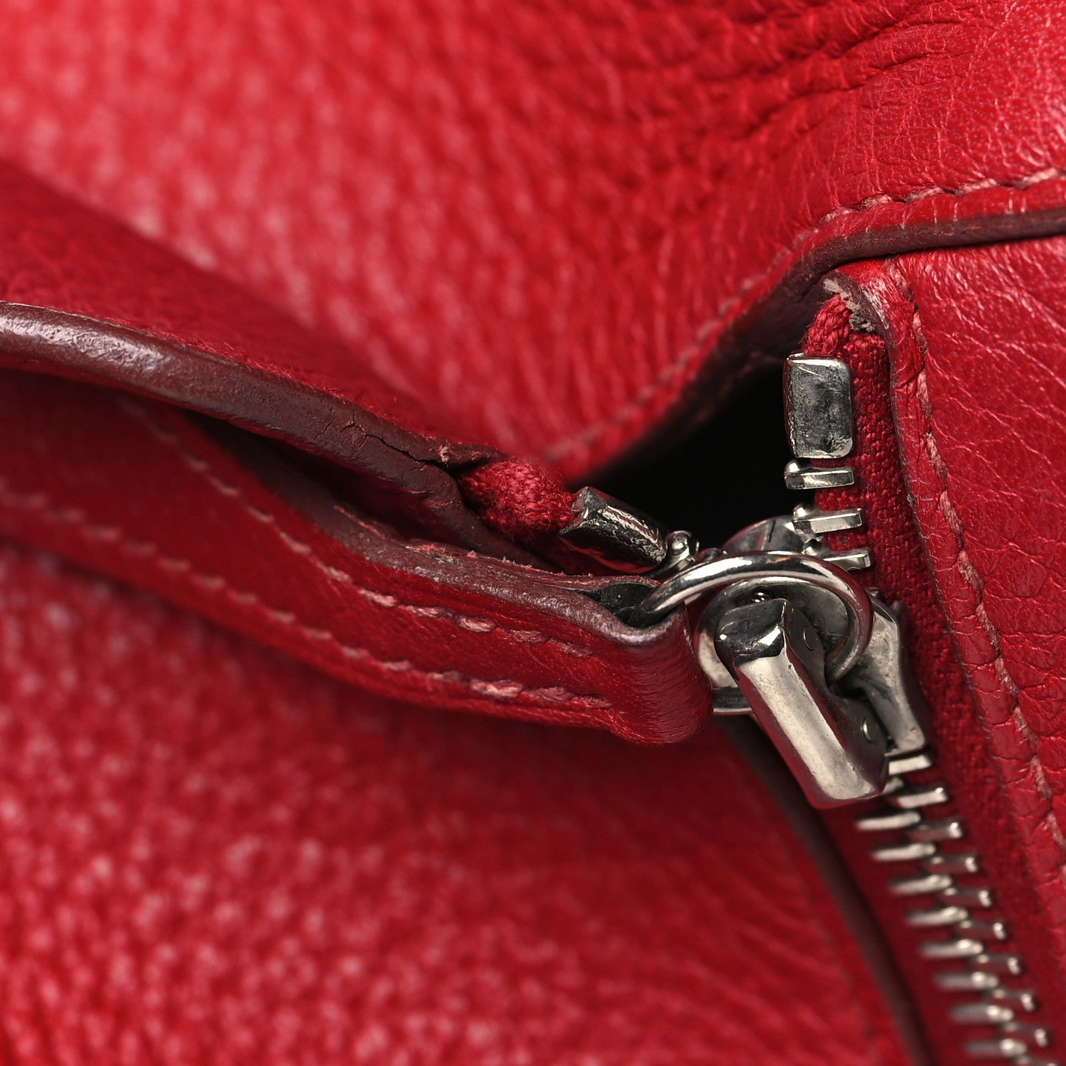 Hermes Taurillon Clemence Lindy 34 Rouge Garance 14 of 15