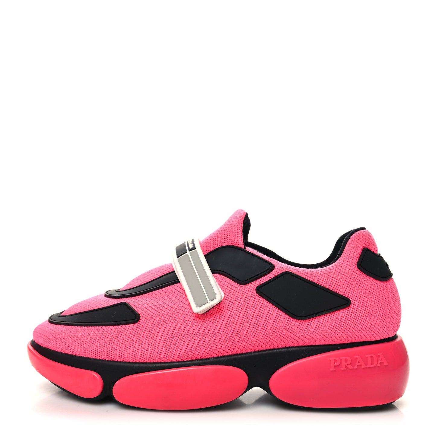 Knit Cloudbust Sneakers 37 Rosa Fluo Black