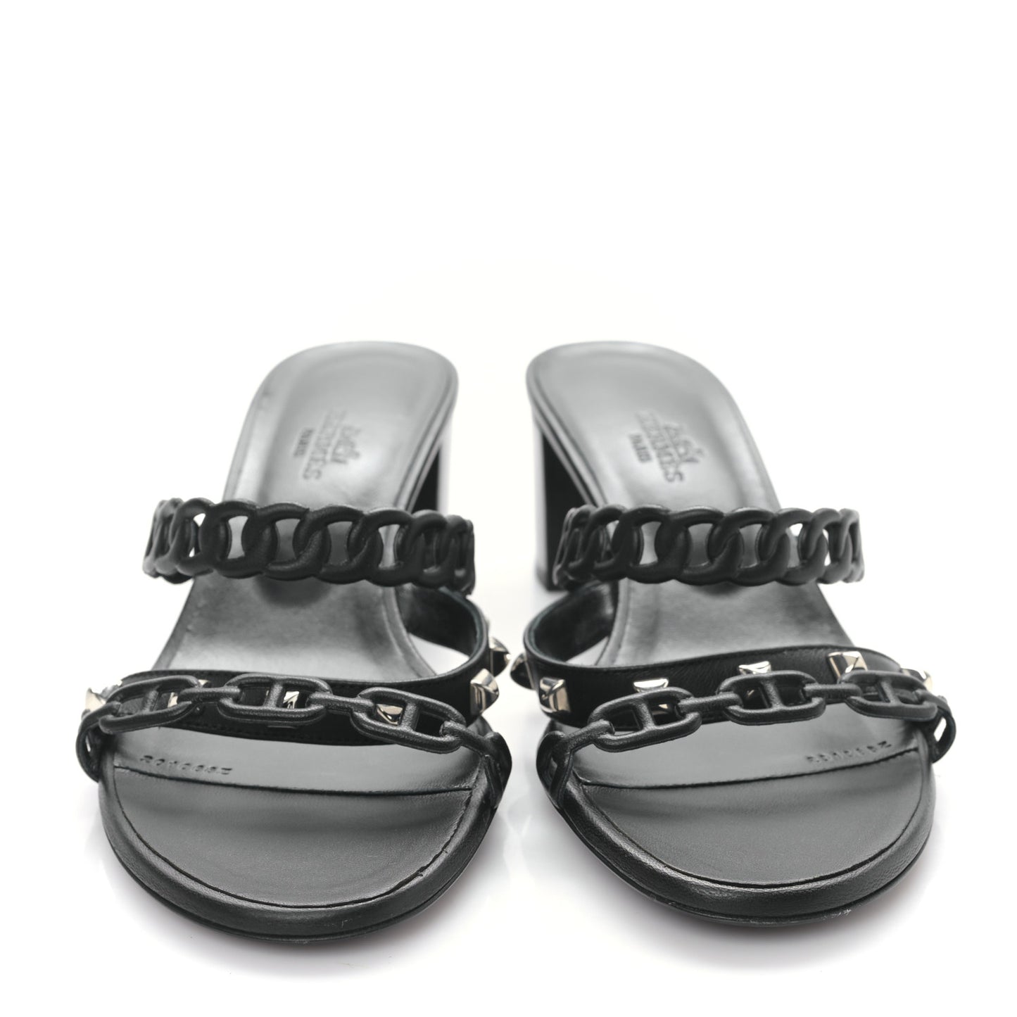 Nappa Ajaccio Sandals 37.5 Black