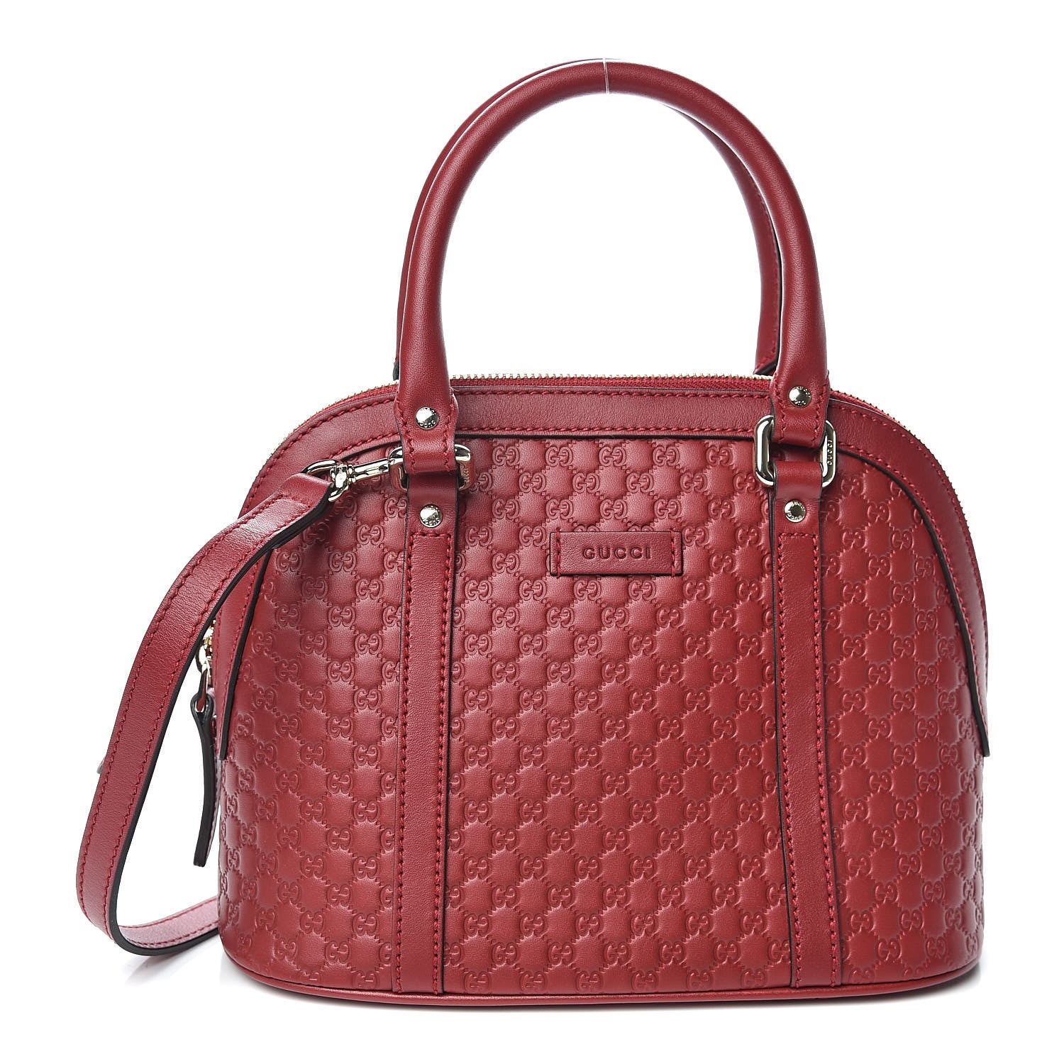 Gucci Soft Microguccissima Mini Dome Bag Rosso 1 of 10