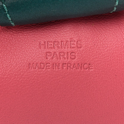Hermes Milo Lambskin Grigri Rodeo Horse Bag Charm MM Rose Azalee Malachite Lime Celeste 3 of 4