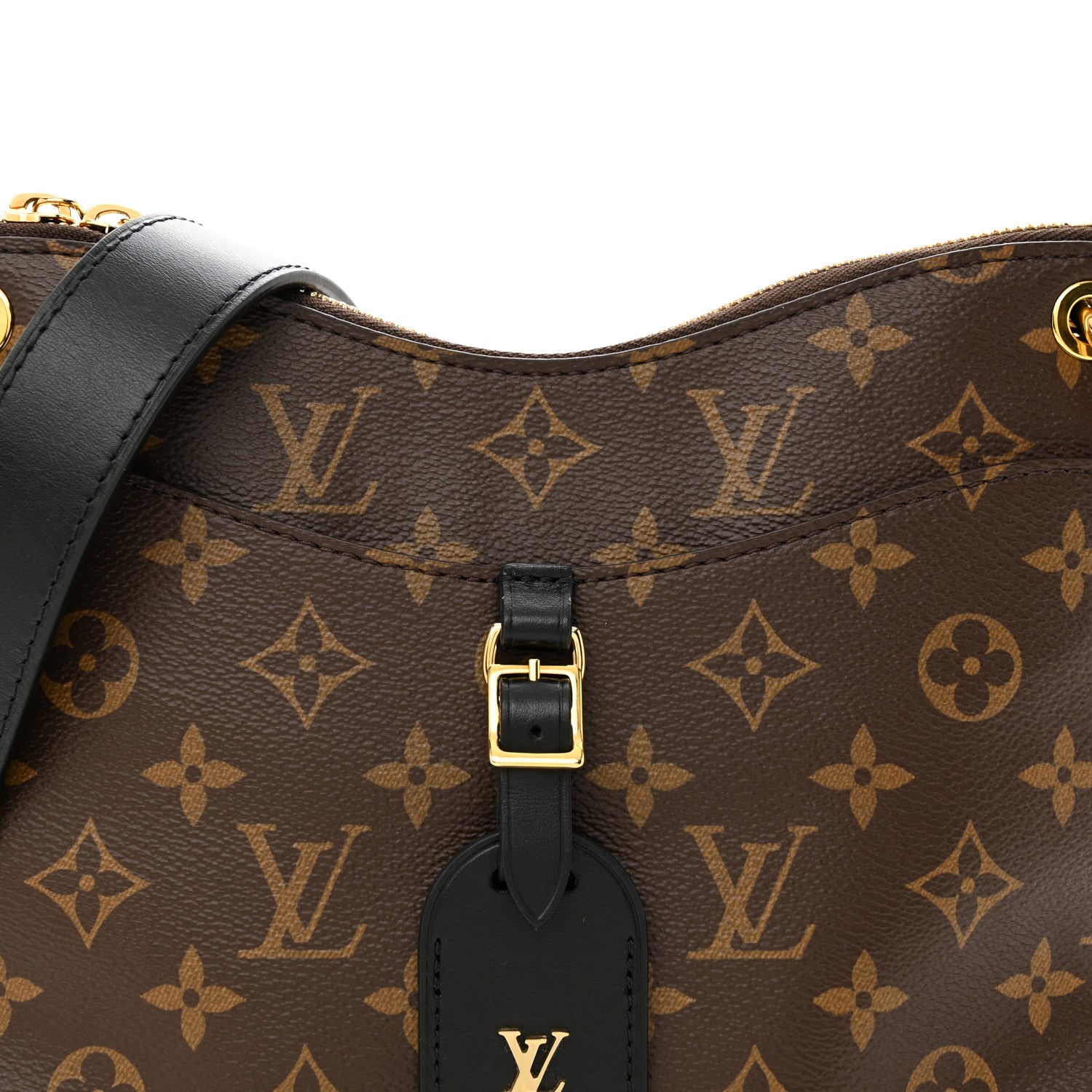 Louis Vuitton Monogram Odeon PM Black 7 of 9