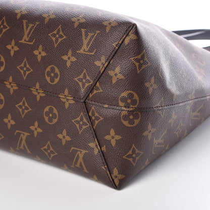 Louis Vuitton Monogram Flower Hobo Black 6 of 9