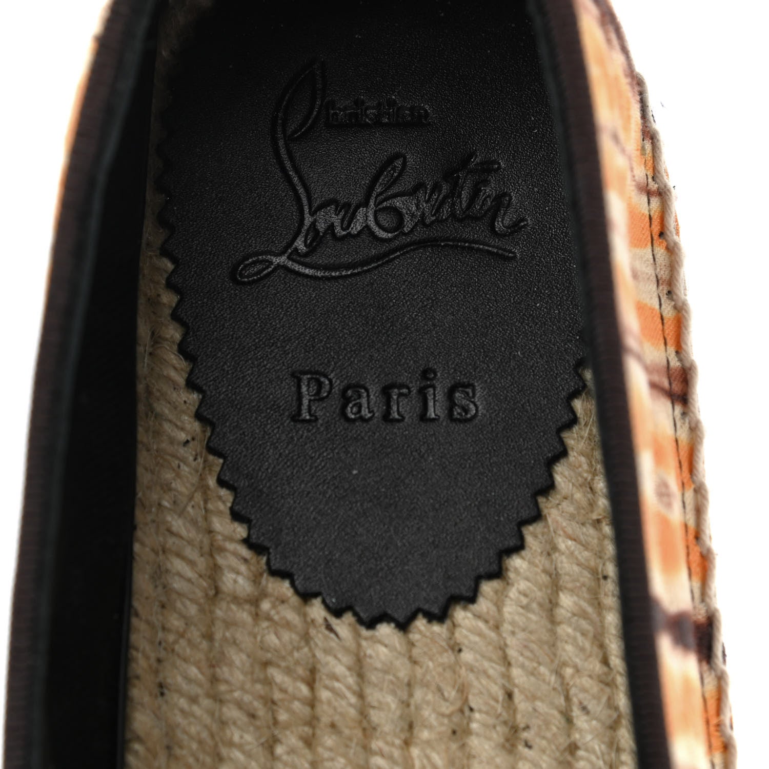 Christian Louboutin Canvas Mens Nanou Tassel Espadrilles 41 Yellow 6 of 8