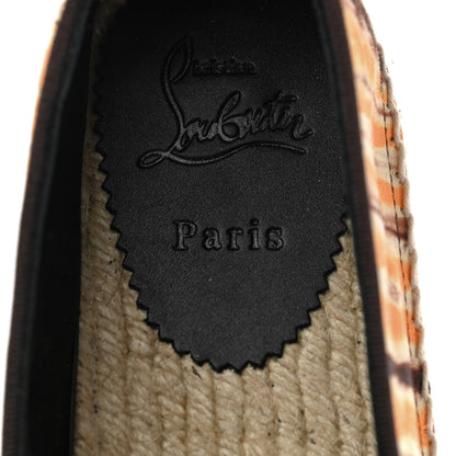 Christian Louboutin Canvas Mens Nanou Tassel Espadrilles 41 Yellow 6 of 8