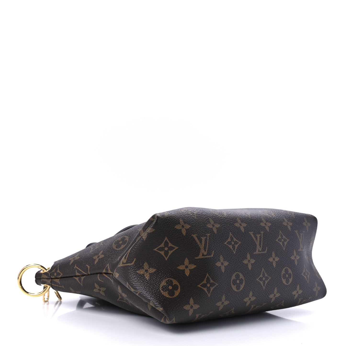 Monogram Flower Zipped Tote PM Black