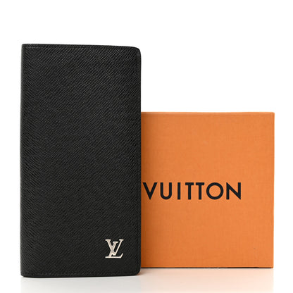 Louis Vuitton LOUIS VUITTON Taiga Brazza Wallet Ardoise 9 of 9