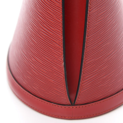 Louis Vuitton Epi Cluny Castillan Red 12 of 15