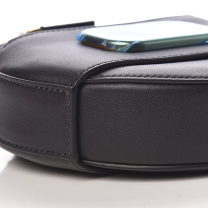 Valentino Garavani Calfskin VLogo Round Crossbody Bag Black 8 of 10