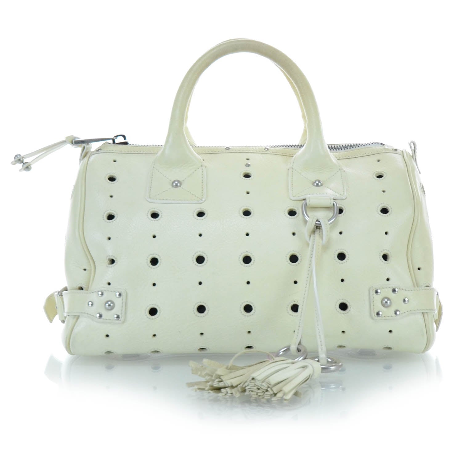 Marc Jacobs Leather Brigitte Satchel White 1 of 14