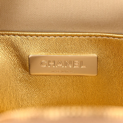 Chanel Metallic Lambskin Quilted Walk Of Fame Star Bag Gold 6 of 11