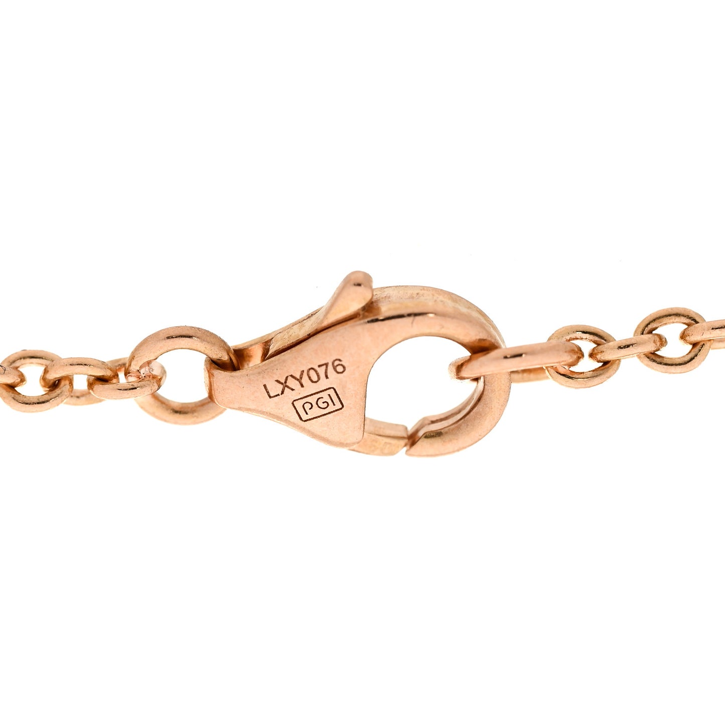 18K Pink Gold Interlocking LOVE Bracelet