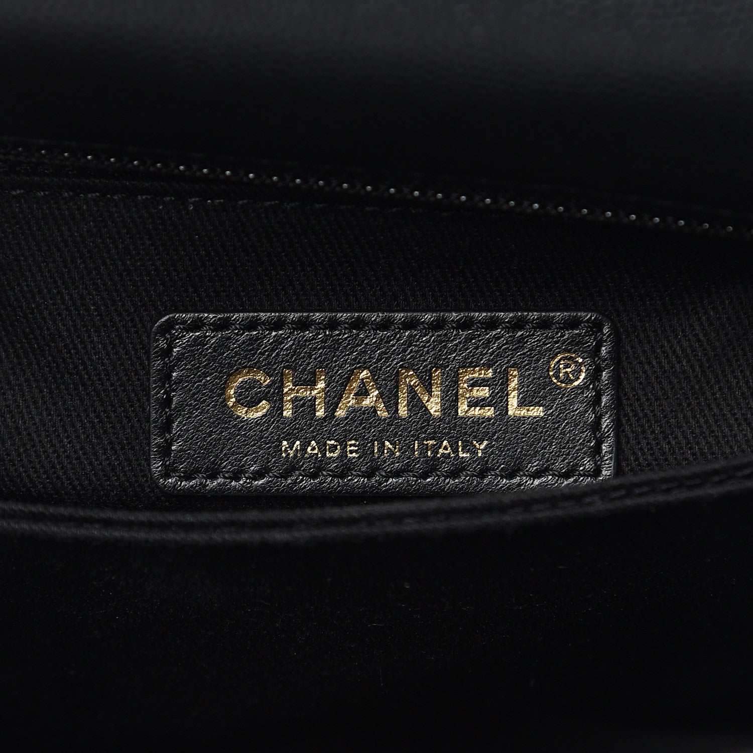 Chanel Caviar Lizard Embossed Quilted Mini Coco Handle Flap Black 6 of 11