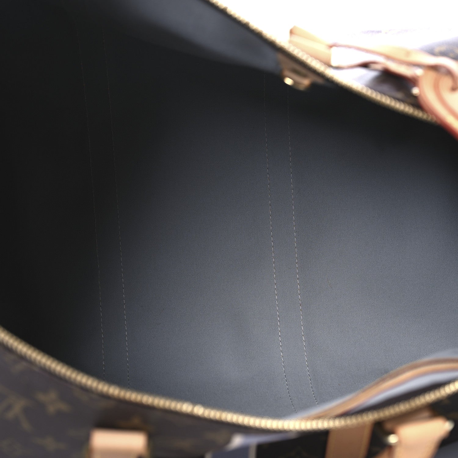 Louis Vuitton Monogram My LV Heritage Keepall Bandouliere 50 Light Gray White 5 of 13