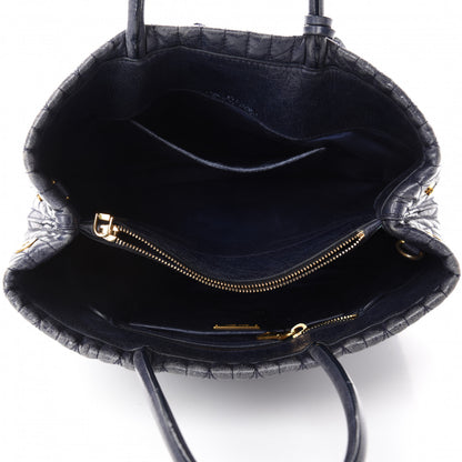 Miu Miu Nappa Matelasse Bow Tote Bleuette 5 of 10