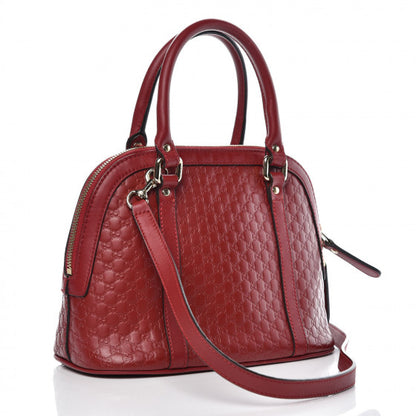 Gucci Soft Microguccissima Mini Dome Bag Rosso 3 of 12