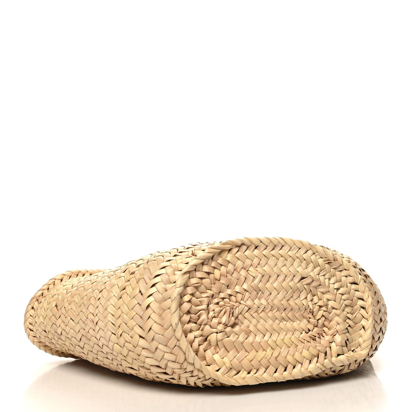 Raffia Basket Tote Bag Natural Tan