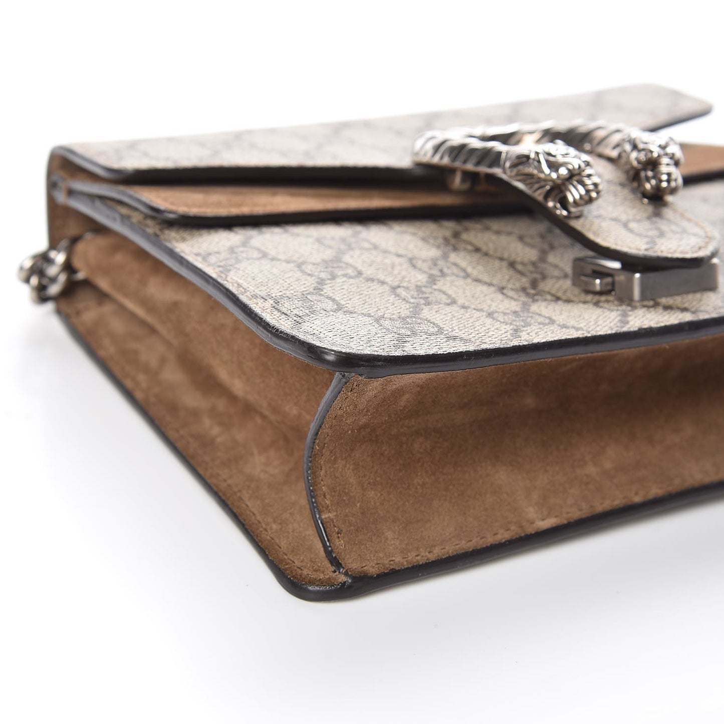 GG Supreme Monogram Mini Dionysus Shoulder Bag Taupe