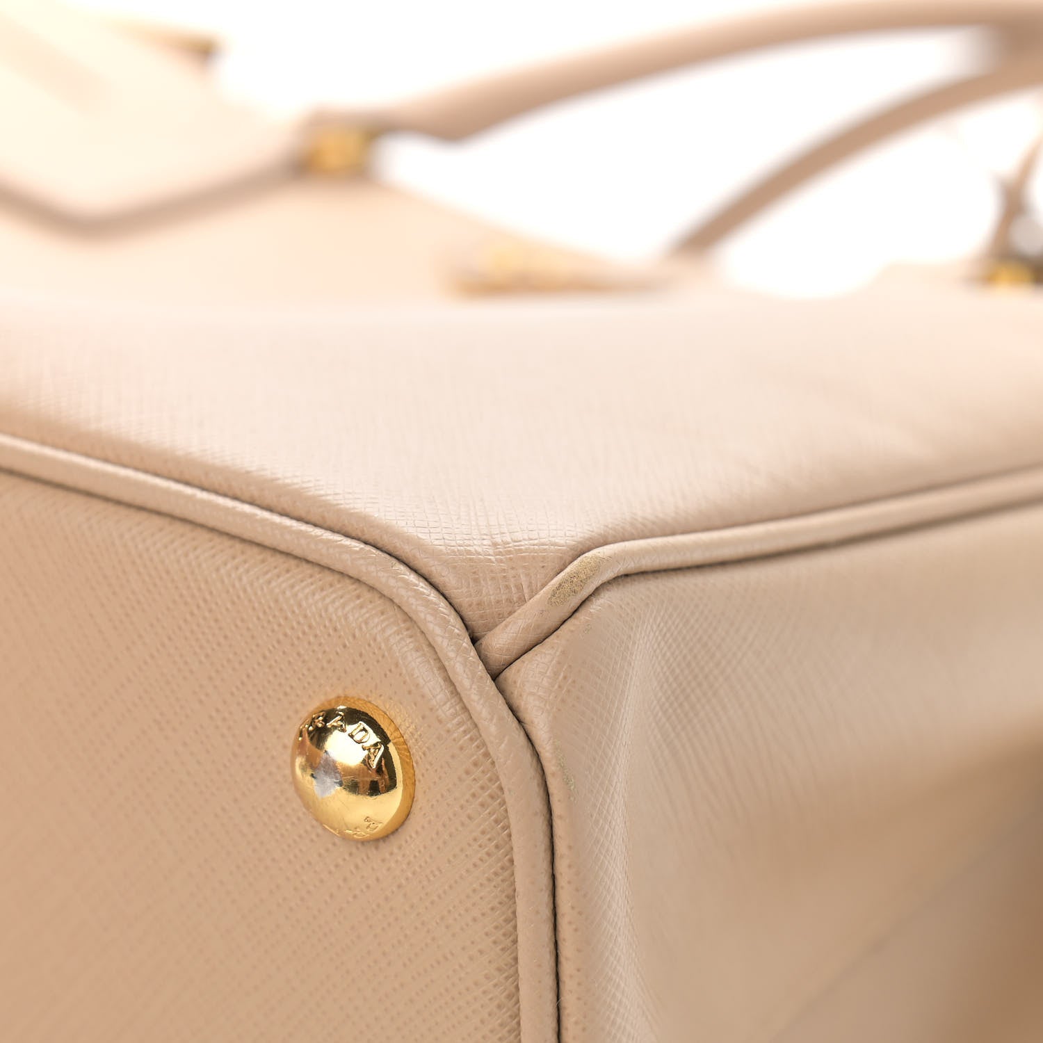 Prada Saffiano Medium Galleria Double Zip Tote Sabbia 12 of 13