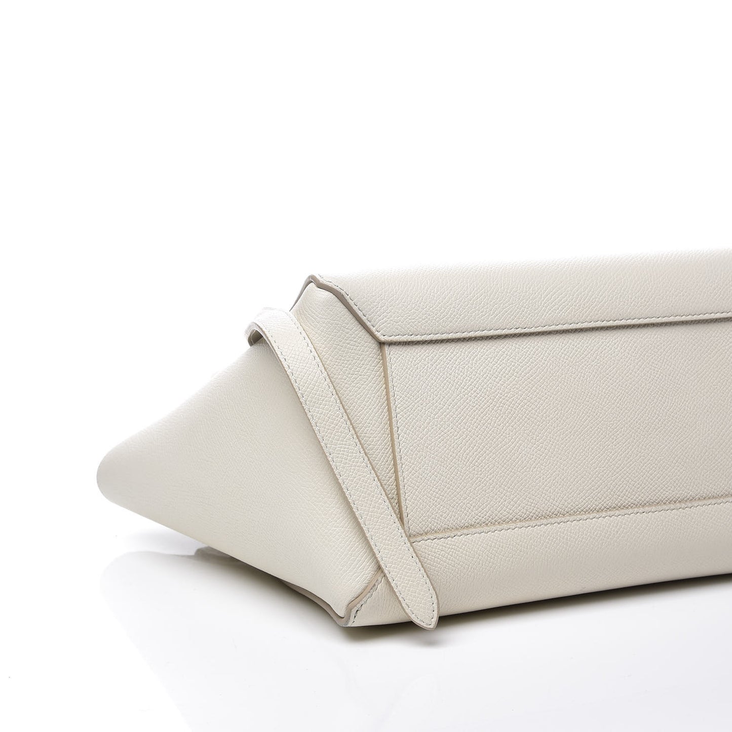 Grained Calfskin Micro Belt Bag Linen