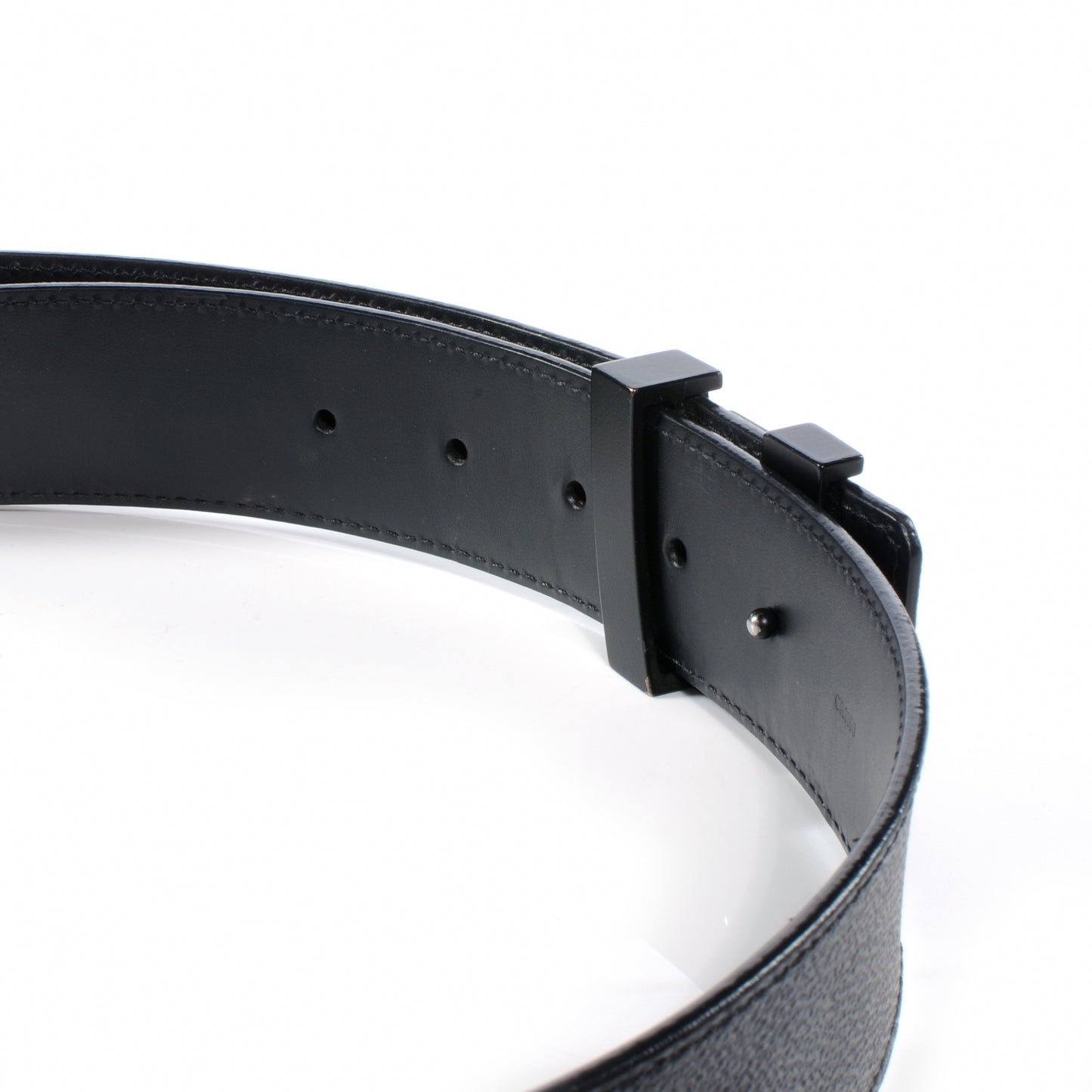 Damier Graphite LV Initiales Belt 85 34