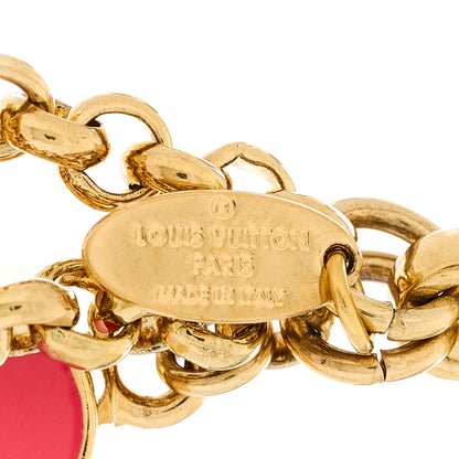 Louis Vuitton Fleur De Monogram Bag Charm Pink 3 of 6