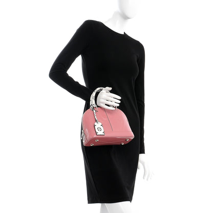 Louis Vuitton Patent Monogram Alma BB Rose Blush 3 of 9